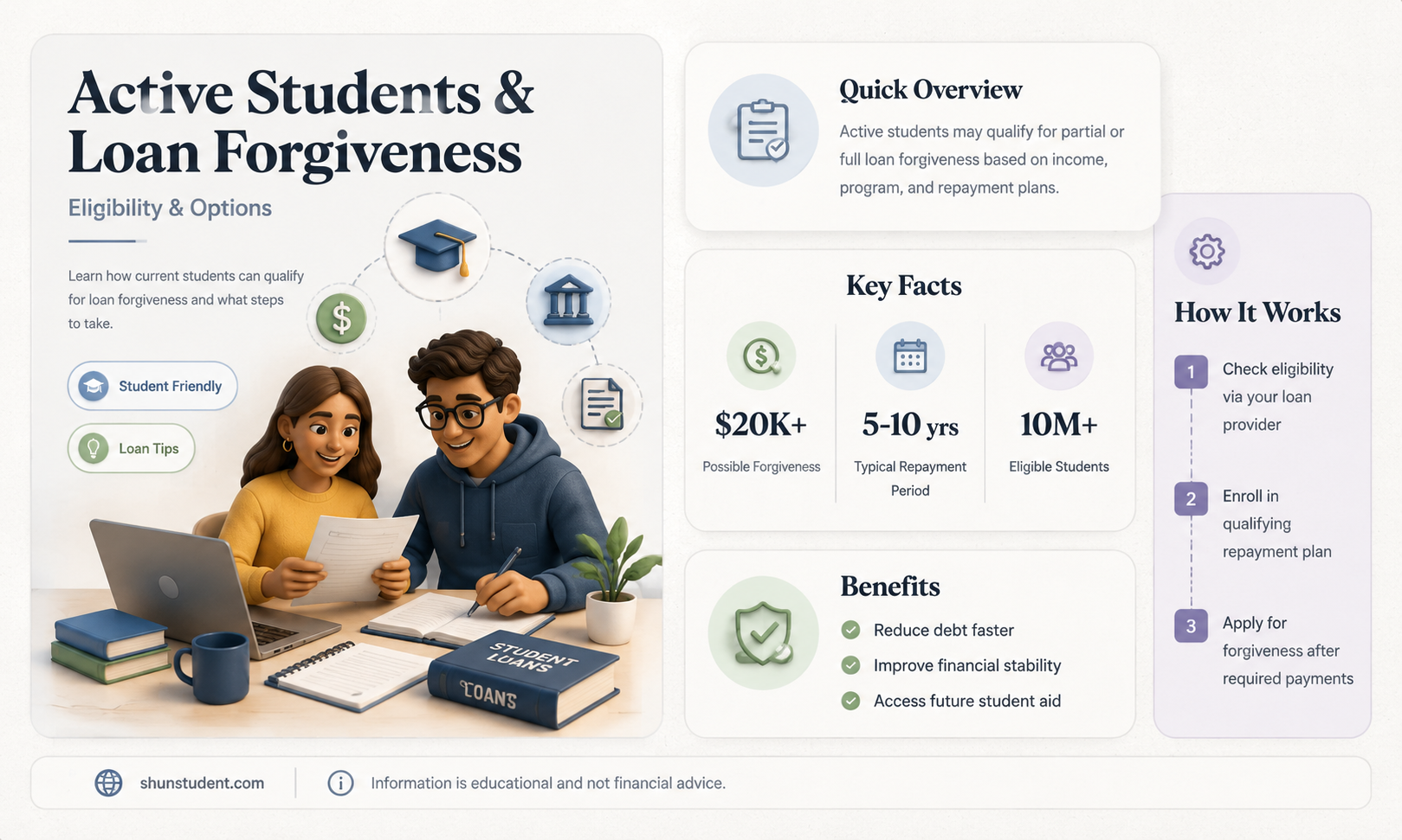 can active students get loan forgiveness