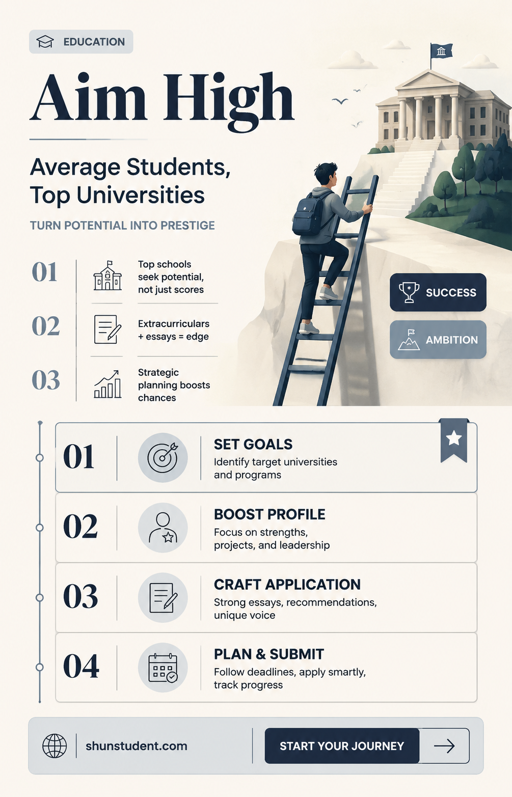 can an average student get into university of chicago