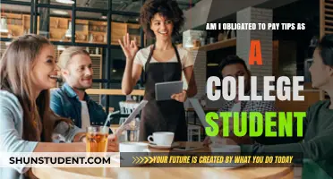 Tips and College Students: Who Should Pay?