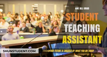 Are All Grad Students Teaching Assistants? Exploring the Role and Reality