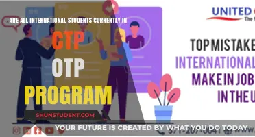 International Students: CTP OTP Program Access