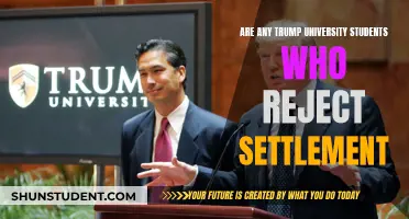 Trump University Students: Settlement Refusals and Their Stories