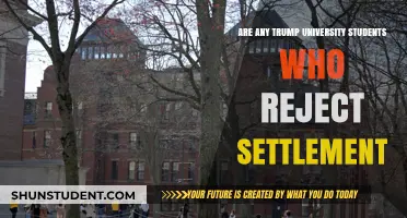 Trump University: Students Rejecting the Settlement