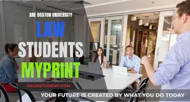 Boston University Law: MyPrint's Student Experience