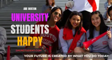 Boston University Students: Happy or Unhappy?