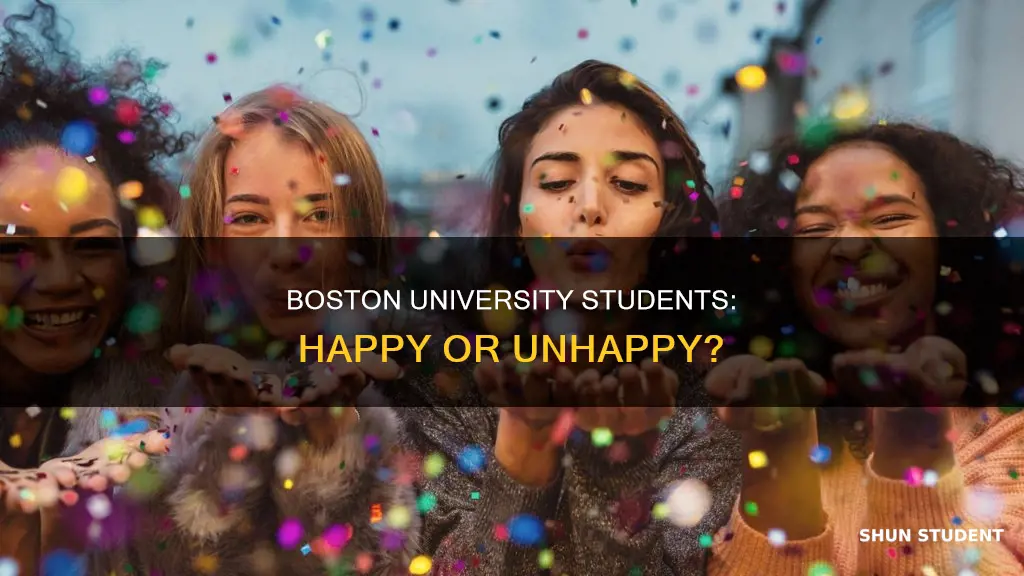 are boston university students happy