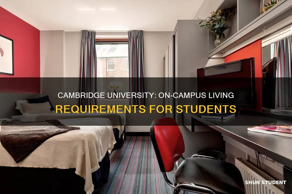 are cambridge university students allowed to live off campus