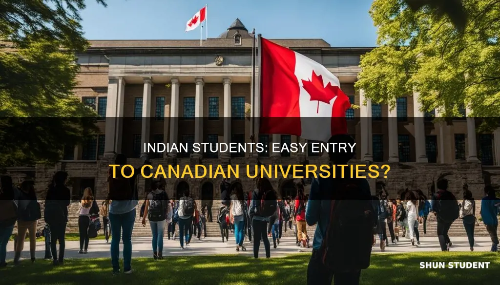 are canadian universities easy to get into for indian students