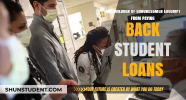 Congressmen's Children: Student Loan Exemptions?