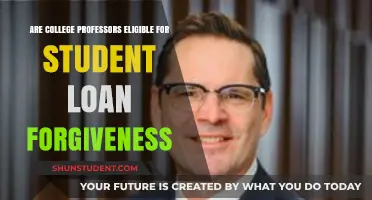 Can College Professors Qualify for Student Loan Forgiveness Programs?
