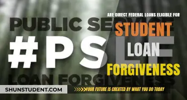 Are Direct Federal Loans Eligible for Student Loan Forgiveness?