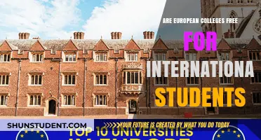 European Colleges: Free for International Students?