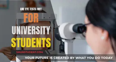 University Students: Free Eye Tests and Your Vision