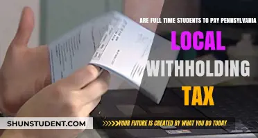 Who Pays Local Withholding Tax in Pennsylvania?