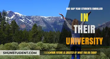 Gap Year Students: Enrolled or Not?