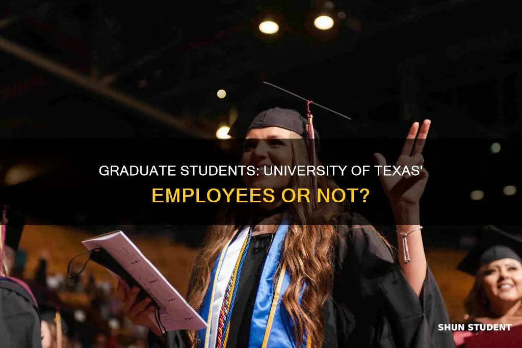 are graduate student emplooyes of university of texas