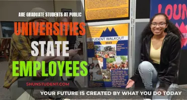 Graduate Students: Public University State Employees or Not?