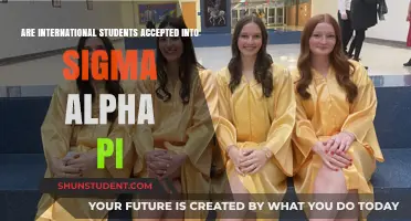 Sigma Alpha Pi: Welcoming International Students?