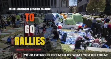 International Students: Can They Attend Rallies?