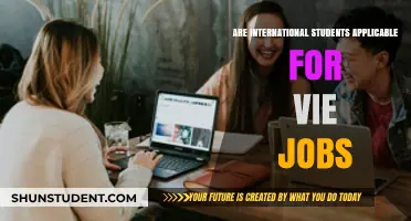 International Students: Vie Jobs Eligibility?