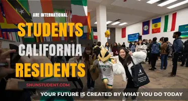International Students: California Residents or Not?
