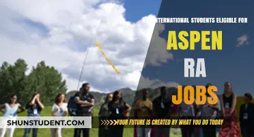 Aspen RA Jobs: International Students' Eligibility