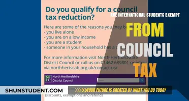 International Students: Council Tax Exemption