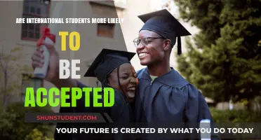 International Students: Higher Acceptance Rates?