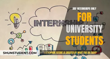 Internships: University Students Only?