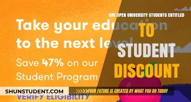 Open University Students: Do They Get Discounts?