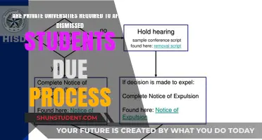 Private Universities: Student Dismissal Due Process Rights
