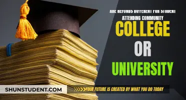 Understanding Refund Policies: University vs. Community College