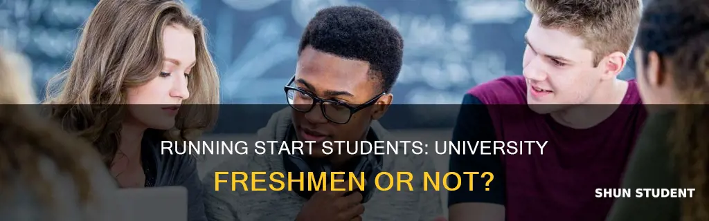 are running start students freshman university