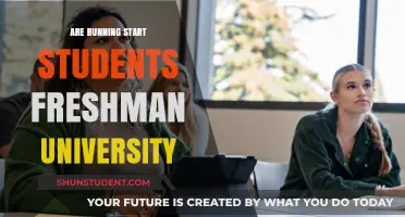 Running Start Students: University Freshman Status?