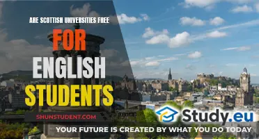 Scottish Universities: Free Education for English Students?