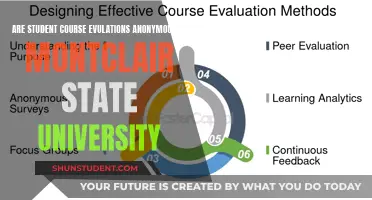 Course Evaluations: Are Students Anonymous at Montclair State University?