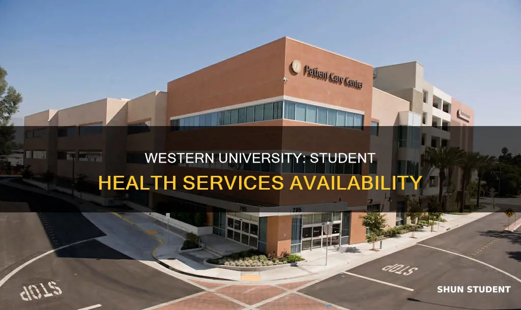 are student health services available at western university