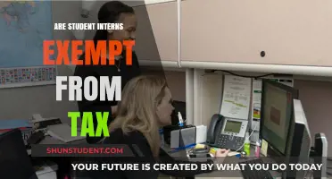 Interns and Taxes: Are Students Exempt?