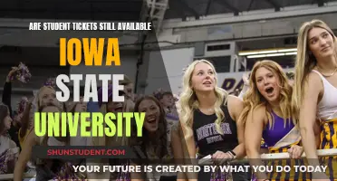 Student Tickets at Iowa State University: Availability and Access