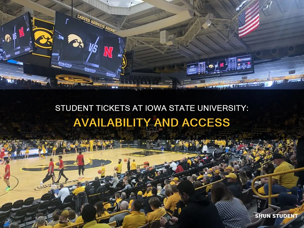 are student tickets still available iowa state university