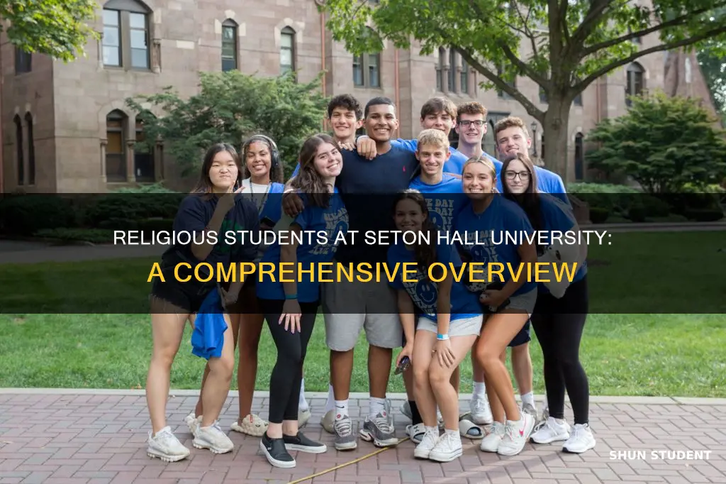 are students at seton hall university religious