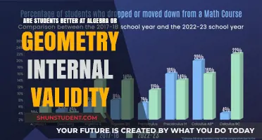 Algebra vs. Geometry: Which Do Students Excel At?