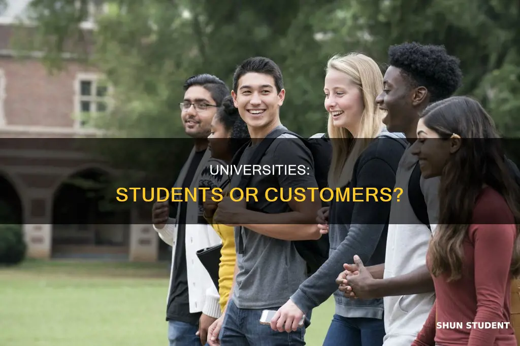 are students customers of their universities