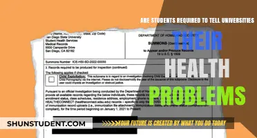 Students' Health Issues: To Disclose or Not?