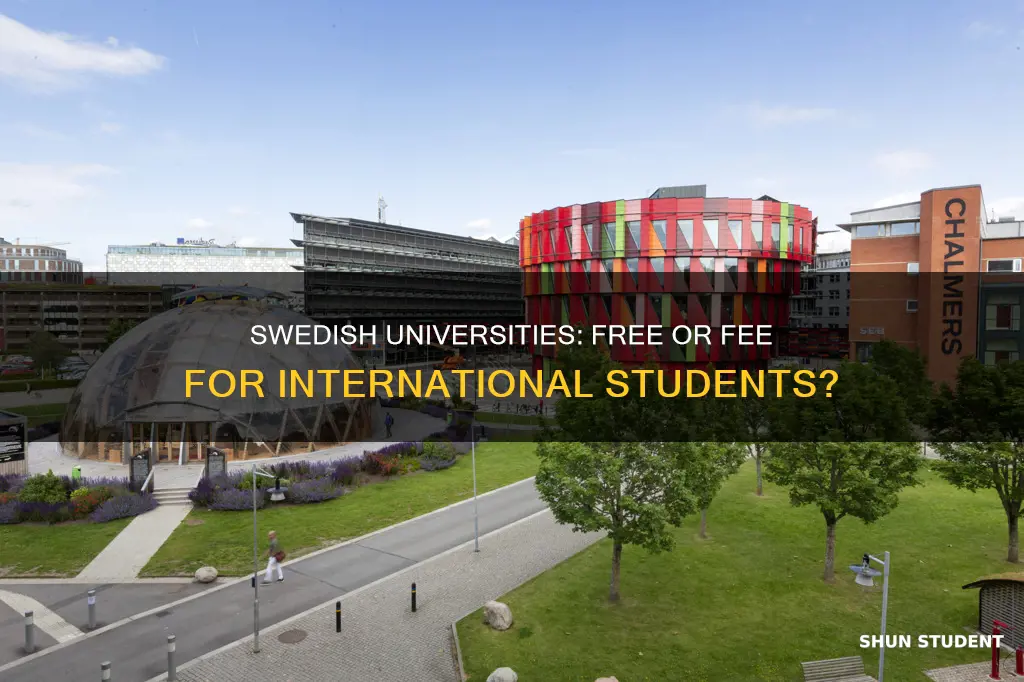 are swedish universities free for international students