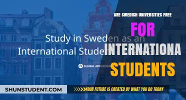 Swedish Universities: Free for International Students?