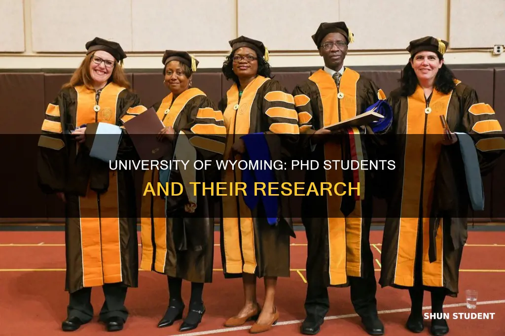 are there phd students at university of wyoming