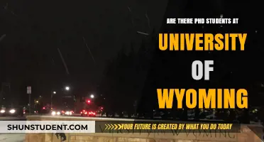 University of Wyoming: PhD Students?