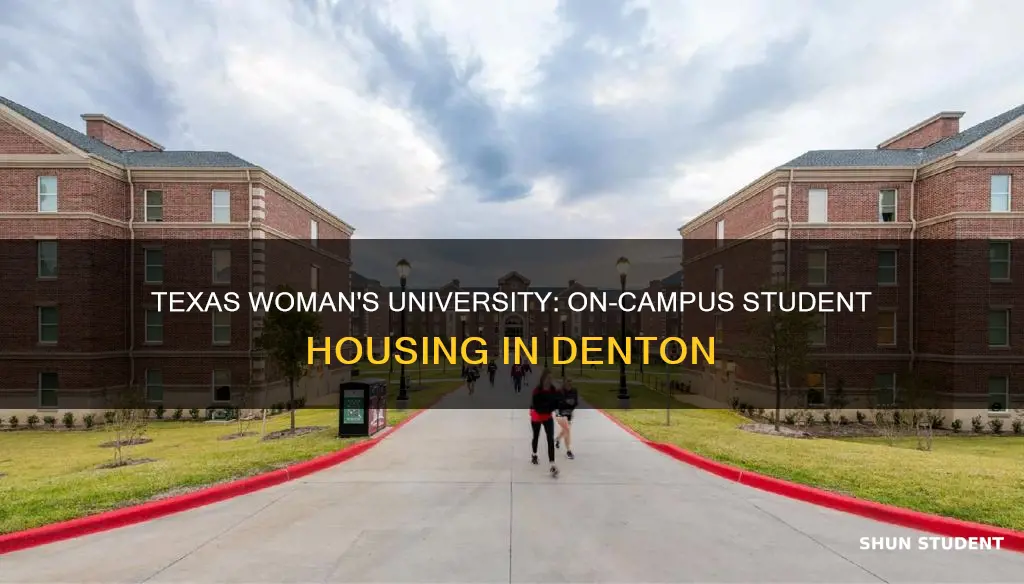 are there student dorms at texas woman