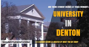 Denton's Texas Woman's University: On-Campus Dorms Available